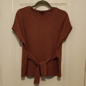 Express Women's Cap Sleeve Ribbed Top